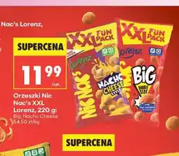 Biedronka Orzeszki Nic Nac's XXL Lorenz Big oferta