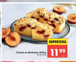 Biedronka Ciasto ze śliwkami oferta