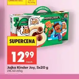 Biedronka Jajka Kinder Joy 3-pak oferta