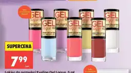Biedronka Lakier do paznokci Eveline Gel Laque oferta