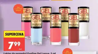 Biedronka Lakier do paznokci Eveline Gel Laque oferta