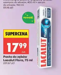 Biedronka Pasta do zębów Lacalut Flora oferta