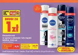 Biedronka Dezodorant w spray'u męski Nivea Men Dry Fresh oferta