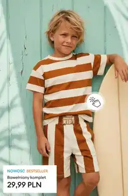 Sinsay Bawełniany komplet Jungle Kid oferta