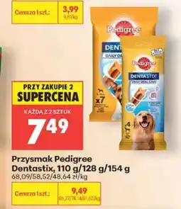 Biedronka Przysmak dla psa Pedigree Dentastix oferta