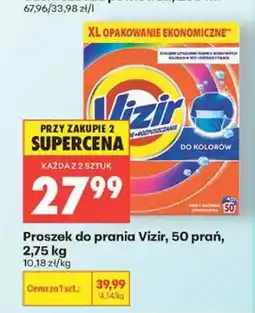 Biedronka Proszek do prania Vizir do kolorów oferta
