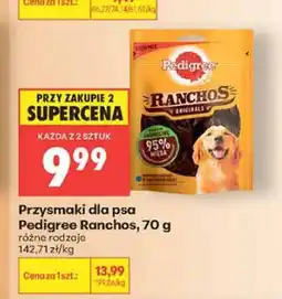 Biedronka Przysmaki dla psa Pedigree Ranchos Originals z wołowiną oferta