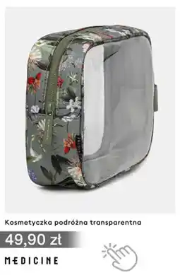 Medicine Kosmetyczka podróżna transparentna Medicine oferta