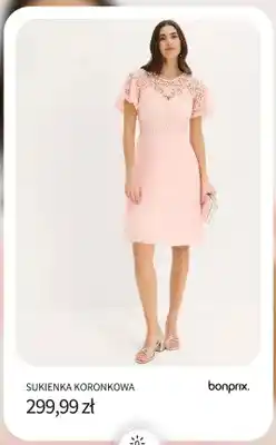 BonPrix Sukienka koronkowa Bonprix oferta