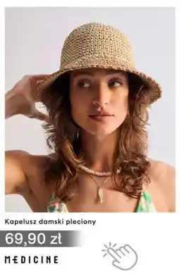 Medicine Kapelusz damski pleciony Medicine oferta