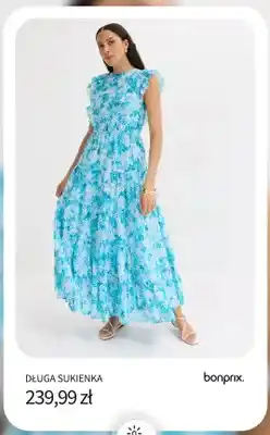 BonPrix Długa sukienka Bonprix oferta