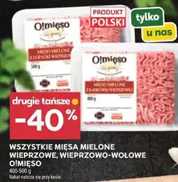 Stokrotka Wszystkie mięsa mielone wieprzowe, wieprzowo-wołowe O!Mięso oferta