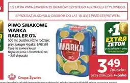 Stokrotka PIWO SMAKOWE WARKA RADLER 0% oferta