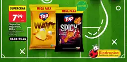 Biedronka Chipsy Top Mega Paka oferta