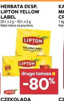 Stokrotka Herbata eksp. Lipton Yellow Label oferta