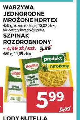Stokrotka WARZYWA JEDNORODNE MROŻONE HORTEX oferta