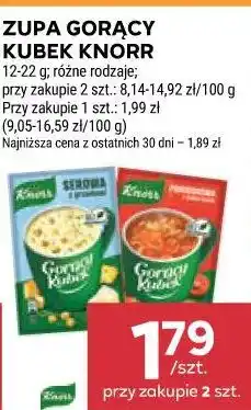 Stokrotka ZUPA GORĄCY KUBEK KNORR oferta