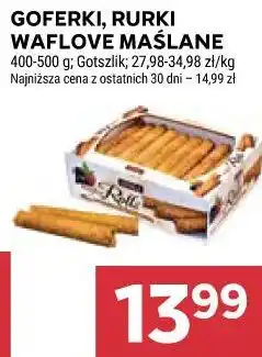 Stokrotka GOFERKI, RURKI WAFLOWE MAŚLANE oferta