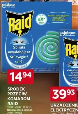 Stokrotka Środek przeciw komarom Raid spirala oferta