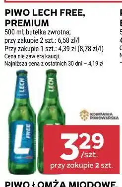 Stokrotka PIWO LECH FREE, PREMIUM oferta
