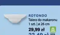 Stokrotka Rotondo Talerz do makaronu oferta