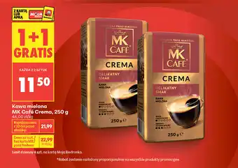 Biedronka Kawa mielona MK Café Crema oferta