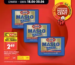 Biedronka Masło ekstra Polskie Mlekovita oferta