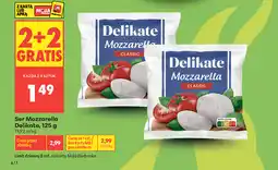 Biedronka Ser Mozzarella Delikate oferta