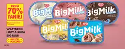 Biedronka Wszystkie lody Algida Big Milk oferta