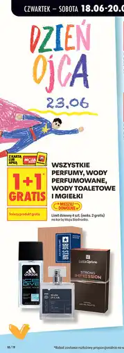 Biedronka Wszystkie perfumy, wody perfumowane, wody toaletowe i mgiełki oferta