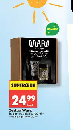 Biedronka Zestaw Wars: balsam po goleniu, 100 ml + woda po goleniu, 90 ml oferta