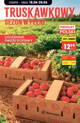 Biedronka Truskawka polska oferta