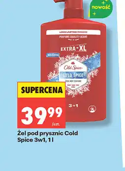 Biedronka Żel pod prysznic Cold Spice 3w1 oferta