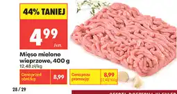 Biedronka Mięso mielone wieprzowe oferta