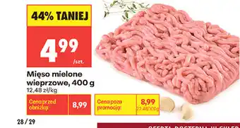 Biedronka Mięso mielone wieprzowe oferta