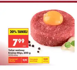 Biedronka Tatar wołowy Kraina Mięs oferta
