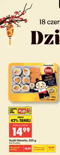 Biedronka Sushi Masato oferta