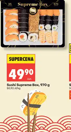 Biedronka Sushi Supreme Box oferta