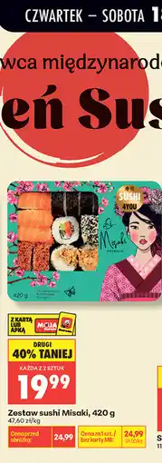 Biedronka Zestaw sushi Misaki oferta