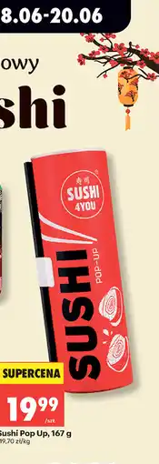 Biedronka Sushi Pop Up oferta