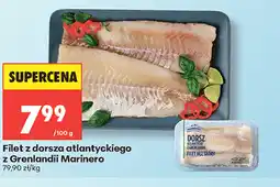 Biedronka Filet z dorsza atlantyckiego z Grenlandii Marinero oferta