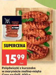 Biedronka Polędwiczki z kurczaka w marynacie malina-mięta Czas na Grill oferta