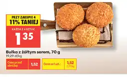 Biedronka Bułka z żółtym serem oferta