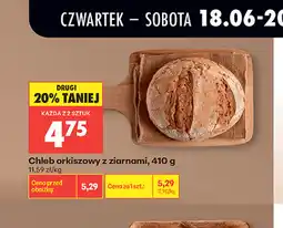 Biedronka Chleb orkiszowy z ziarnami oferta