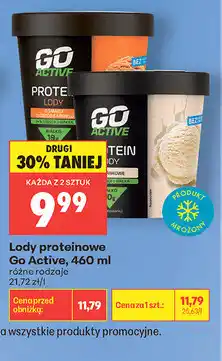 Biedronka Lody proteinowe Go Active oferta