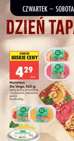 Biedronka Hummus Go Vege oferta