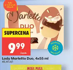 Biedronka Lody Marletto Duo oferta