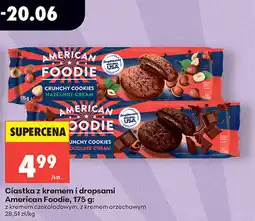 Biedronka Ciastka z kremem i dropsami American Foodie oferta