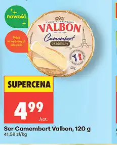 Biedronka Ser Camembert Valbon oferta
