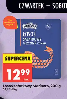 Biedronka Łosoś sałatkowy Marinero oferta